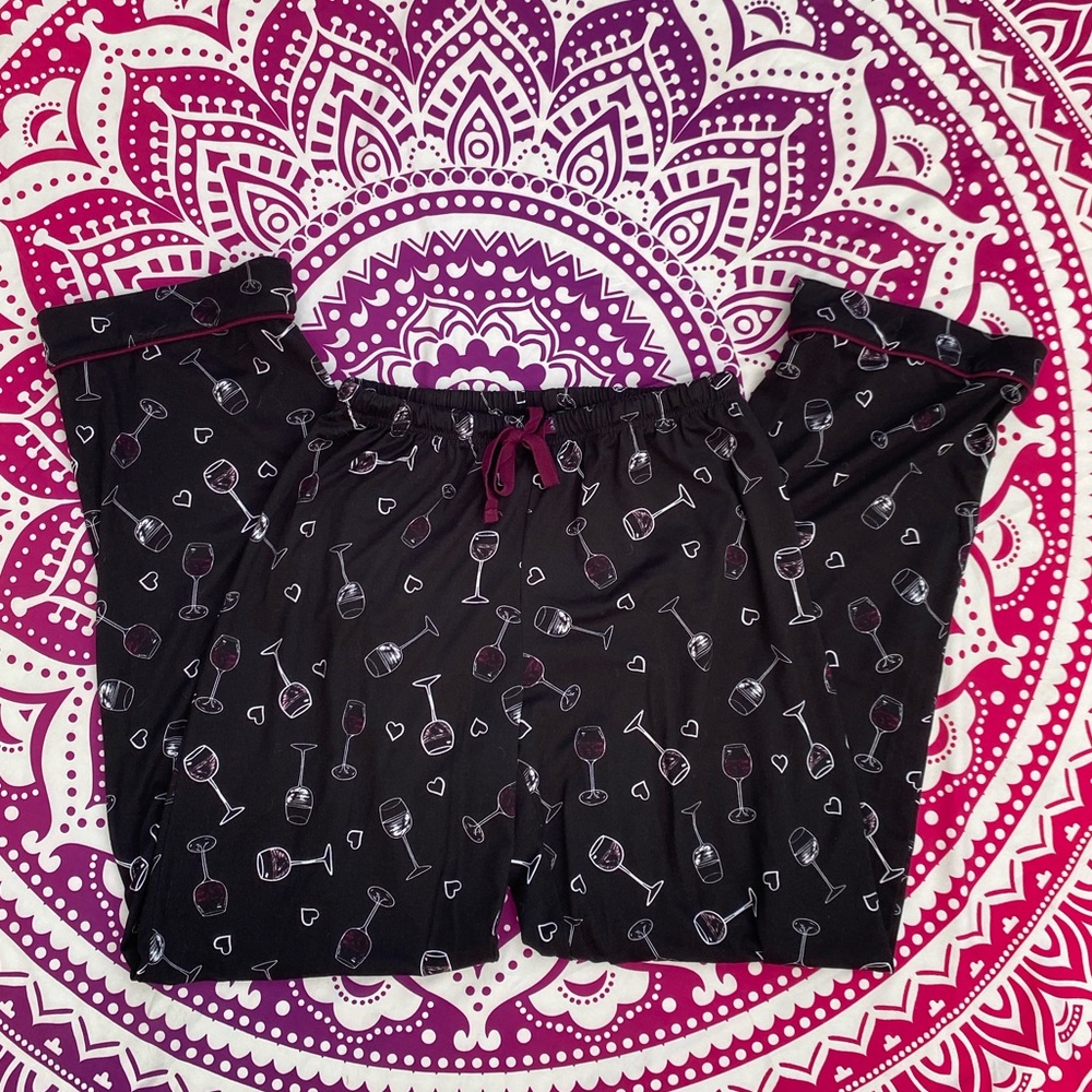 Wine Enthusiast Pajama Bottoms
